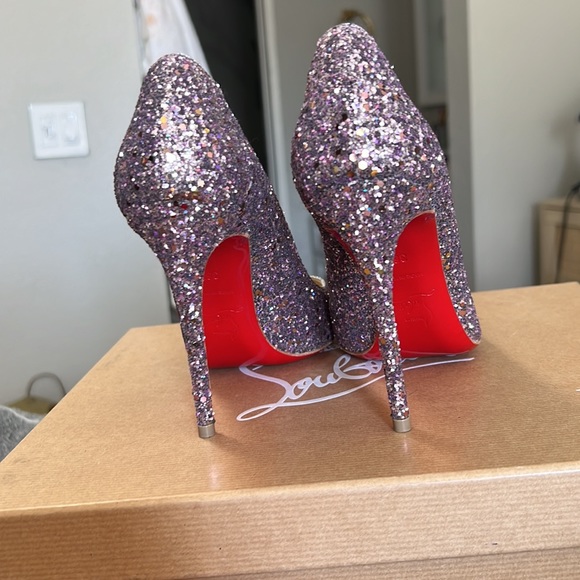 Christian Louboutin so Kate 120 glitter heels - Picture 4 of 5